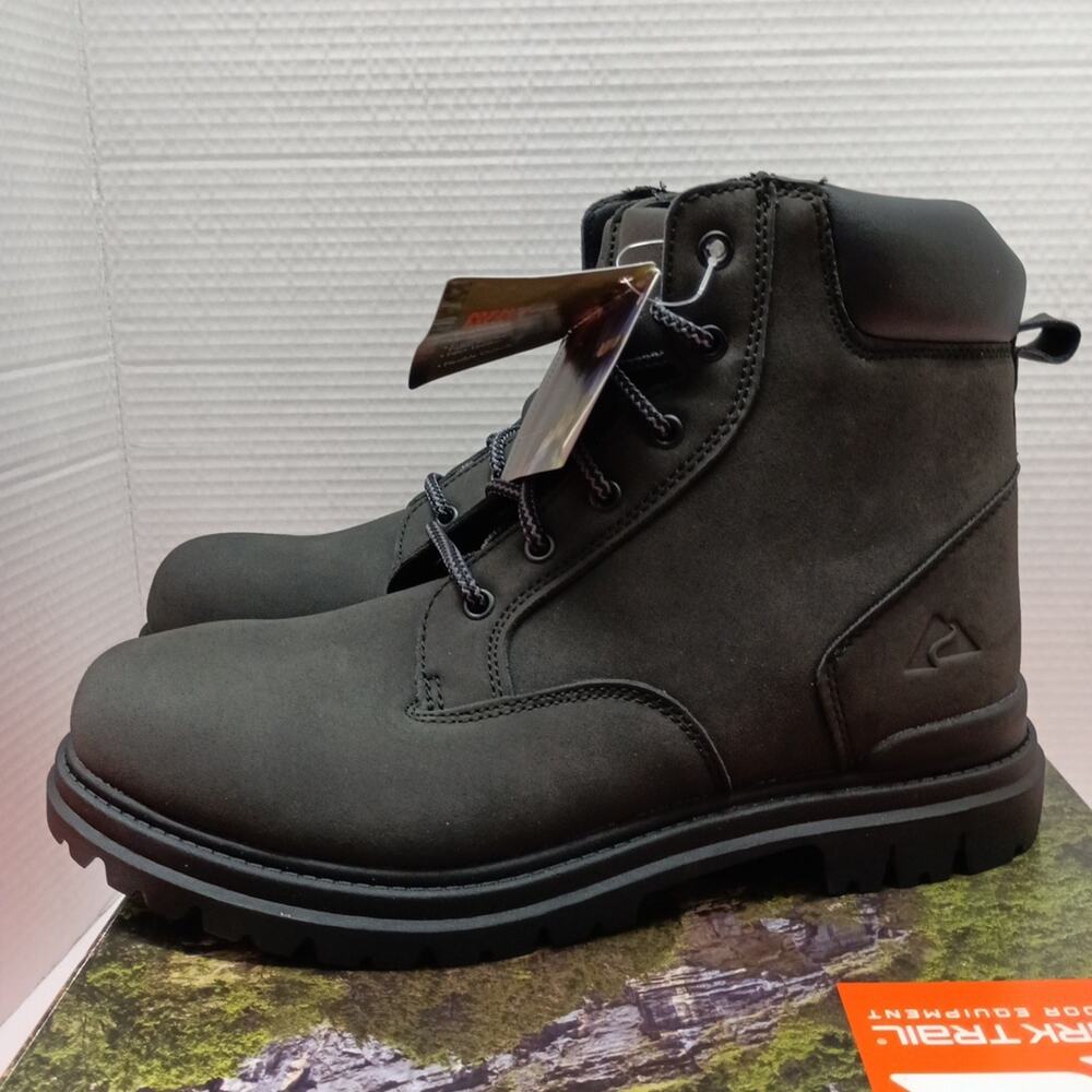 Ozark Trail New Size US 9.5 Men's Boot Troy II Black Hunting Hiking Outdoor - Picture 3 of 8